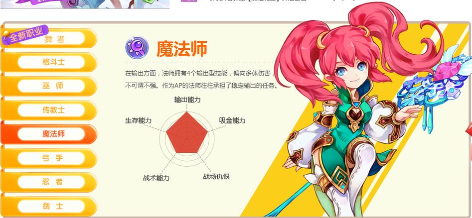 魔力宝贝私服法师职业详解,如何打出最高输出